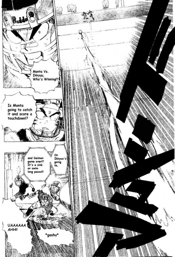 Eyeshield 21 Chapter 188 : Momentary Arial Battle - Picture 2