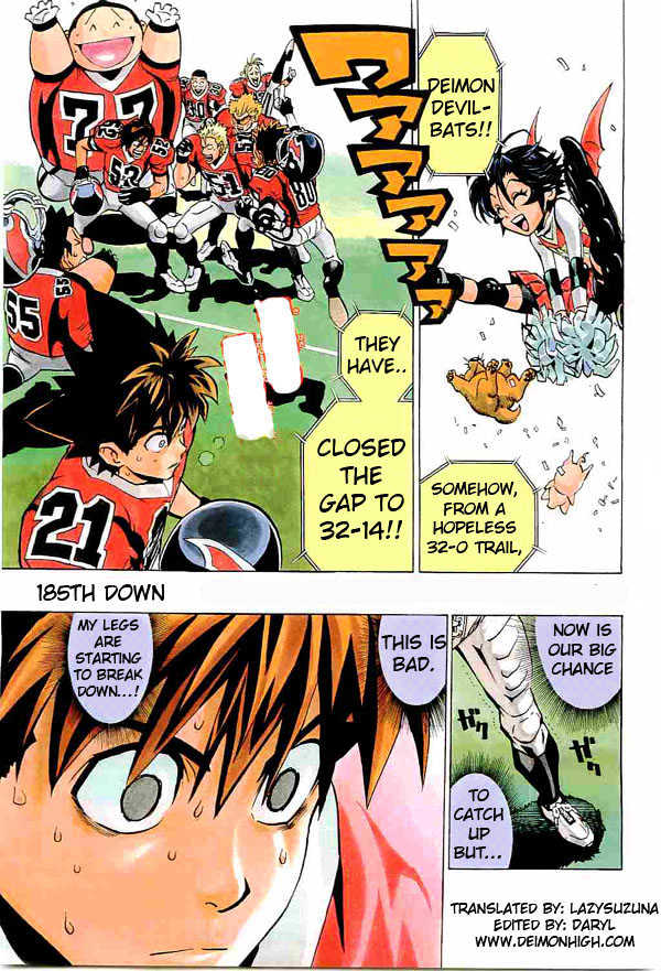 Eyeshield 21 Chapter 185 : Agon And Unsui - Picture 1