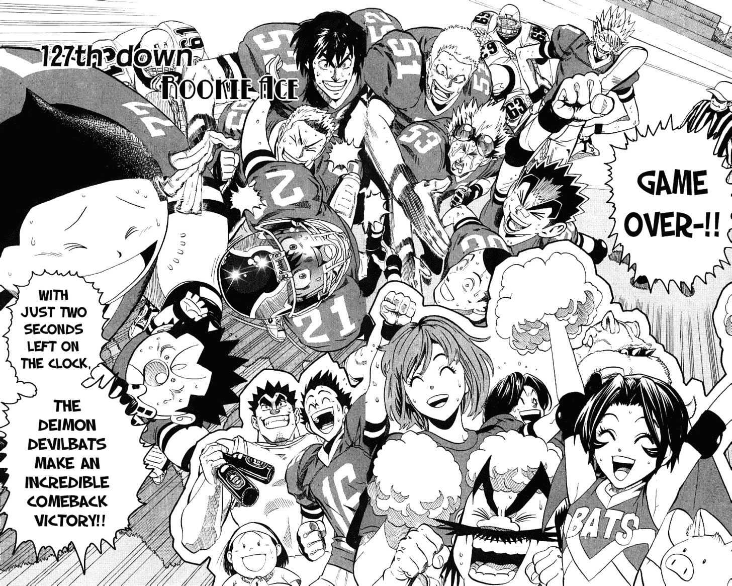 Eyeshield 21 Chapter 127 : Rookie Ace - Picture 2