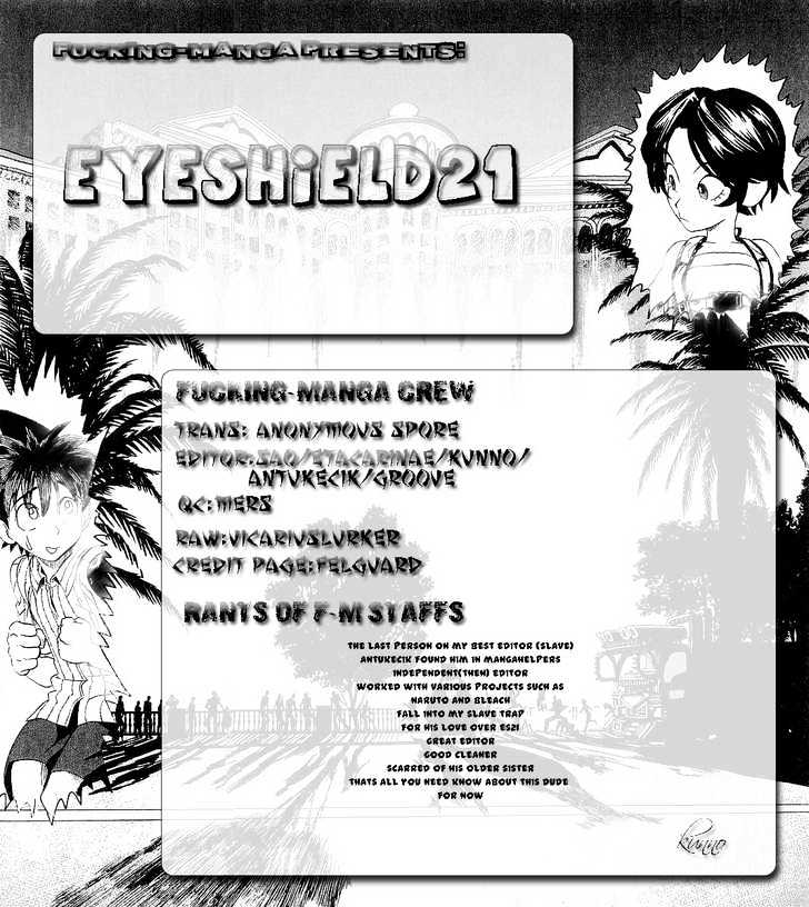 Eyeshield 21 Chapter 124 : Our Name Is Poseidon - Picture 1