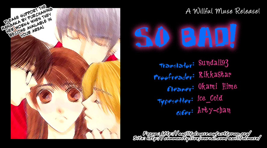 So Bad! Vol.6 Chapter 25 - Picture 1