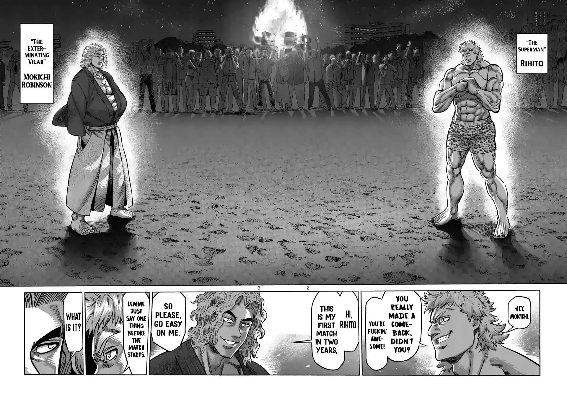 Kengan Omega Chapter 43: Mokichi Vs. Rihito - Picture 2
