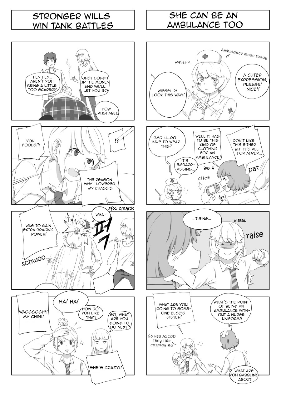Armored Highschool Chapter 6 : 4Koma Collection - Picture 3