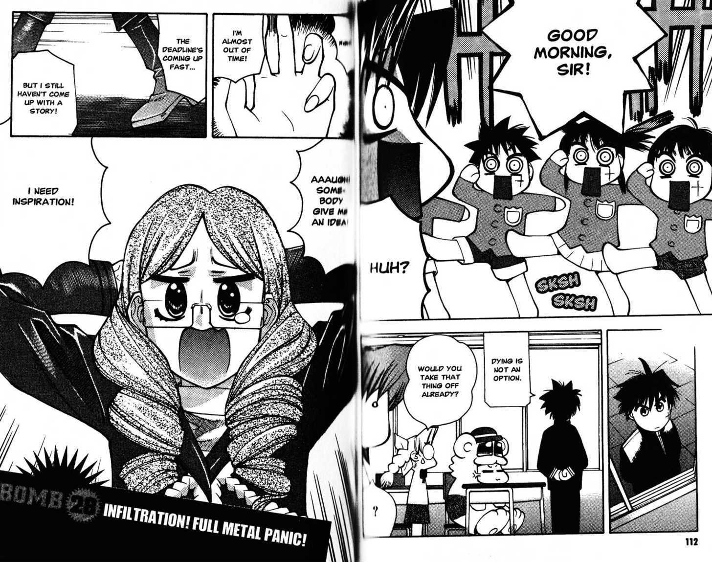 Full Metal Panic! Overload Vol.5 Chapter 28 : Infiltration! Ful Metal Panic! - Picture 1