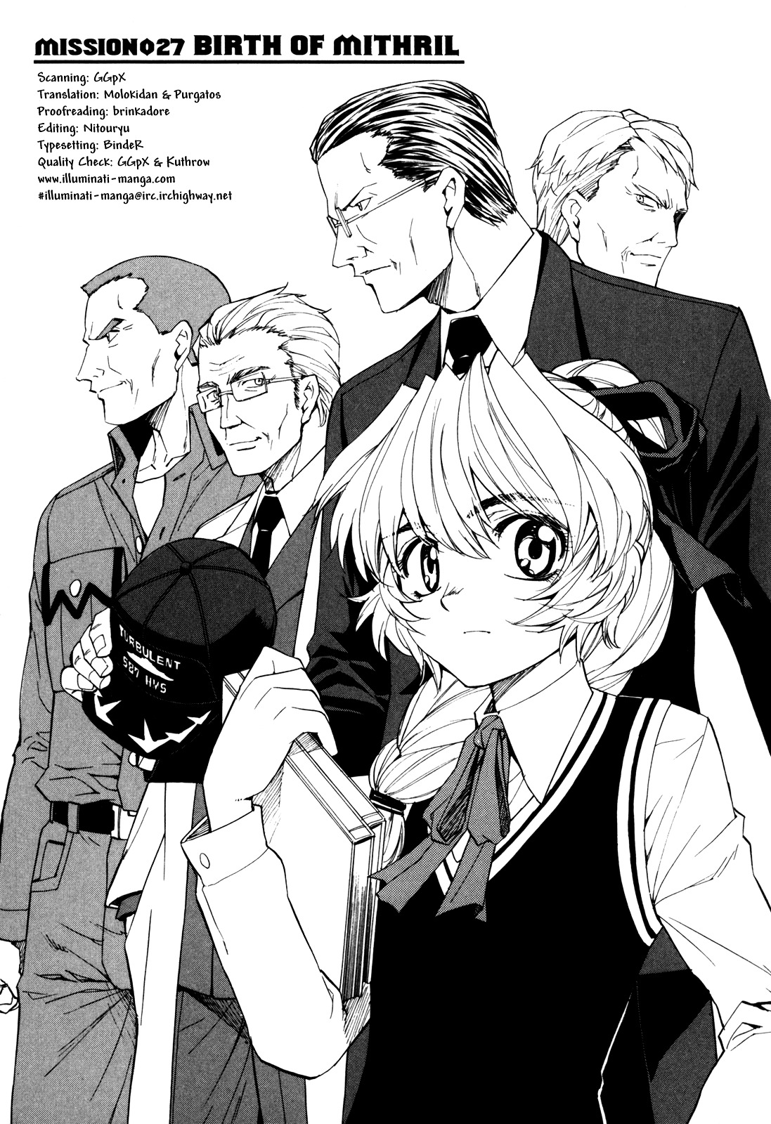 Full Metal Panic! Sigma Vol.6 Chapter 27 : Birth Of Mithril - Picture 1