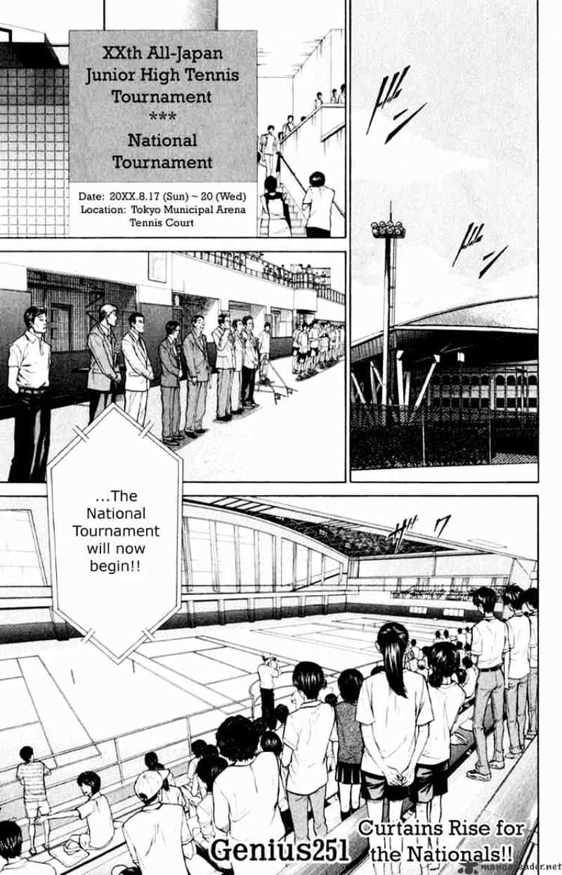 Prince Of Tennis Chapter 251 : Curtain Rise For The Nationals!! - Picture 1