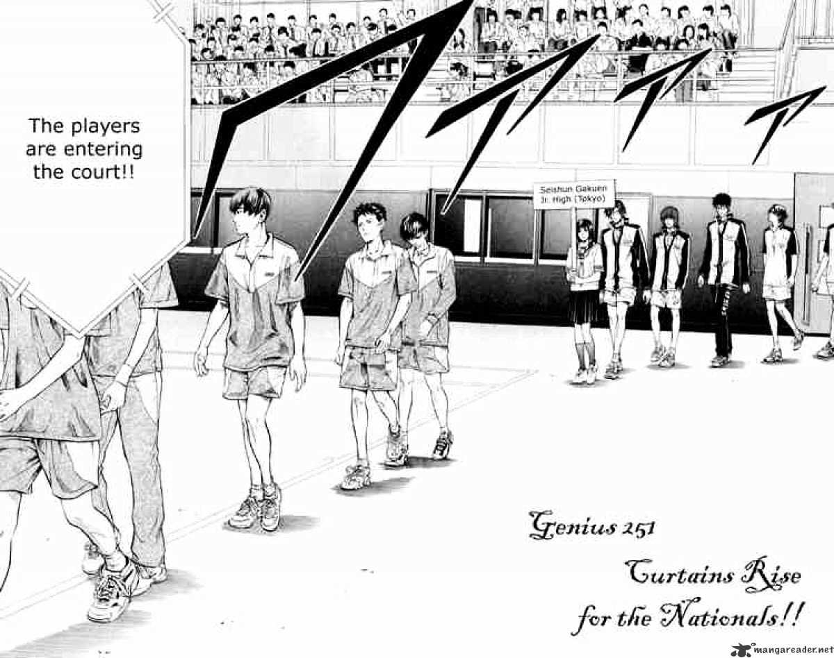 Prince Of Tennis Chapter 251 : Curtain Rise For The Nationals!! - Picture 2