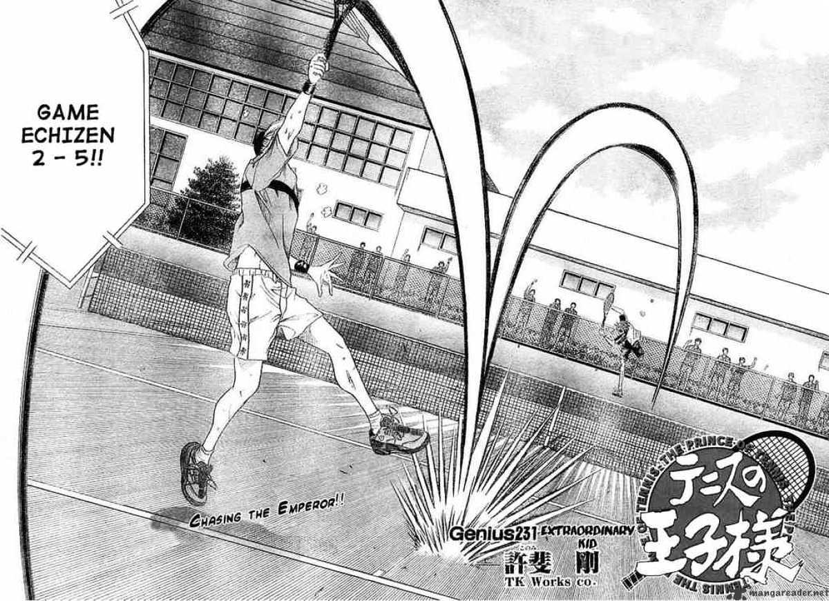 Prince Of Tennis Chapter 231 : Extraordinary Kid - Picture 2