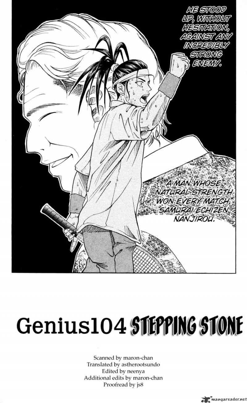 Prince Of Tennis Chapter 104 : Stepping Stone - Picture 2