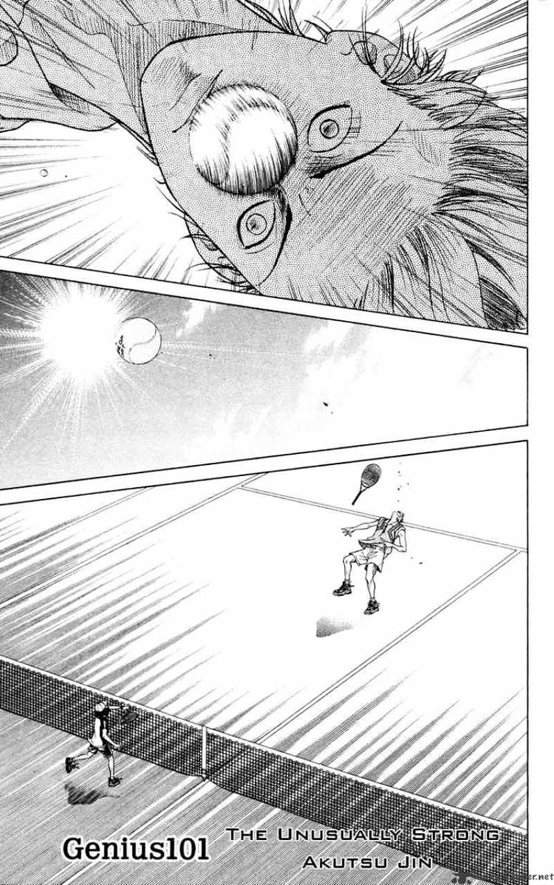 Prince Of Tennis Chapter 101 : Unusually Strong Akutsu Jin - Picture 1