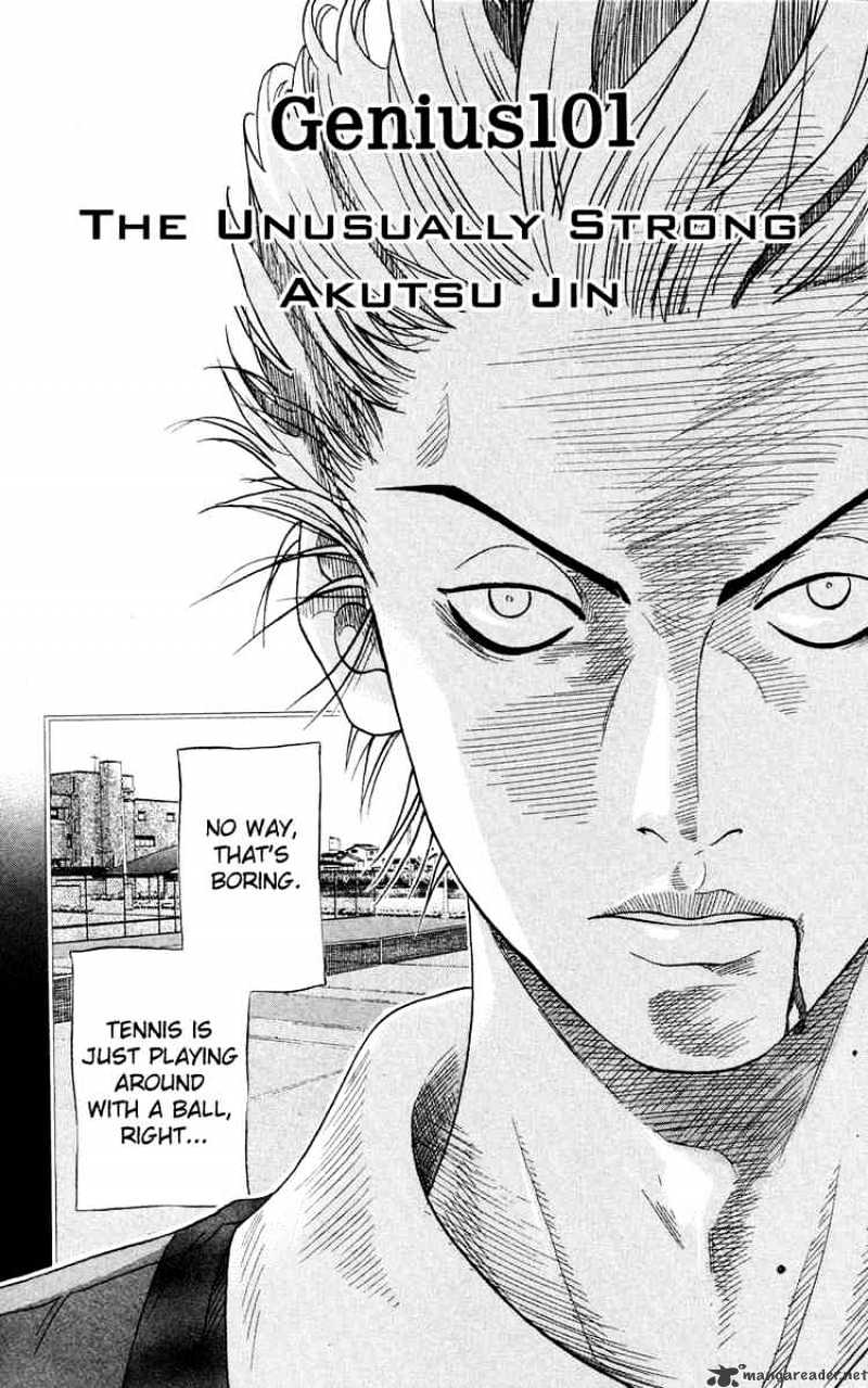 Prince Of Tennis Chapter 101 : Unusually Strong Akutsu Jin - Picture 3