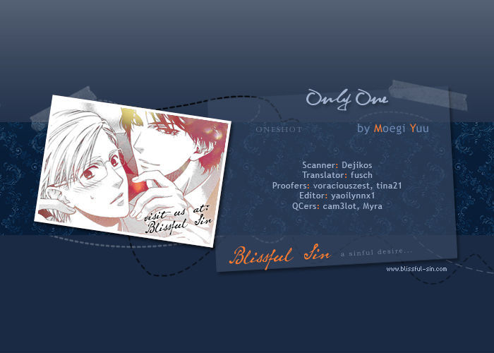 Only One (Moegi Yuu) Vol.1 Chapter 2 : Only One - Picture 2