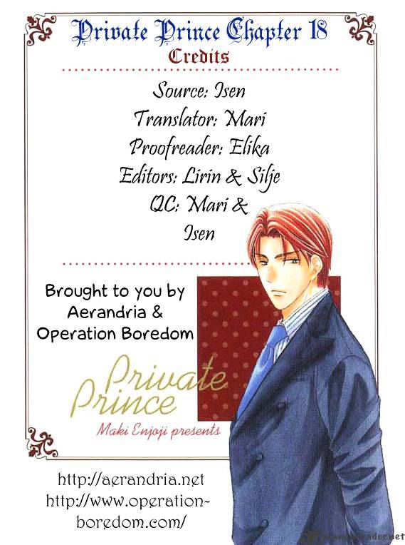 Private Prince Chapter 18 : Our Journey Knows No End - Picture 2