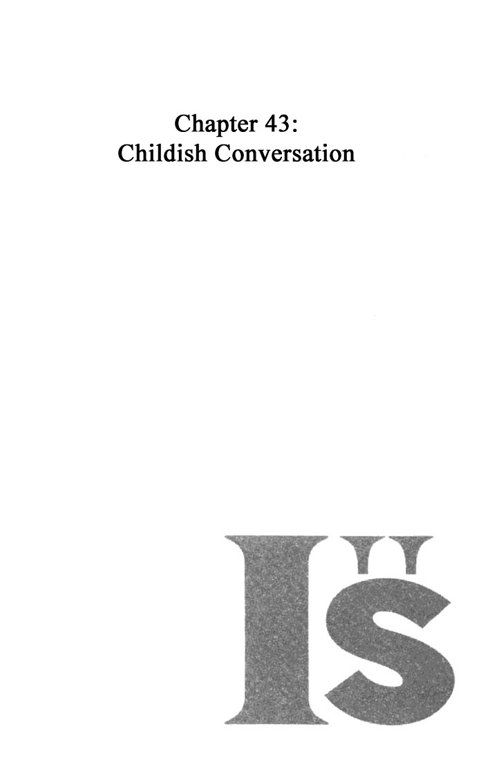I''s Vol.5 Chapter 43 : Childish Conversation - Picture 1