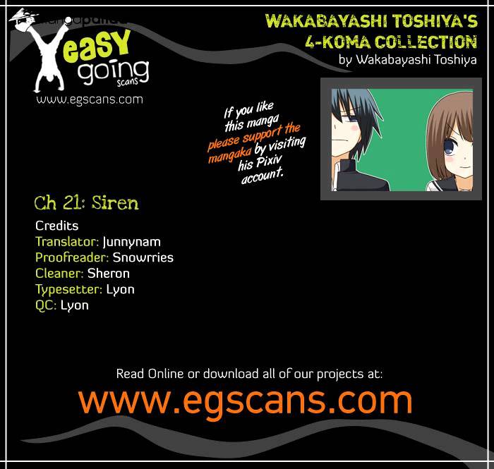 Wakabayashi Toshiya's 4-Koma Collection - Page 1