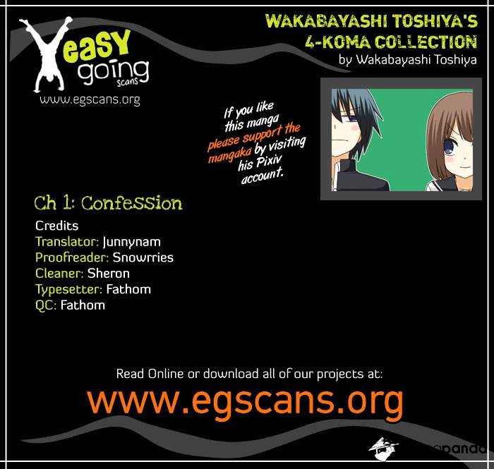 Wakabayashi Toshiya's 4-Koma Collection Chapter 1 - Picture 1