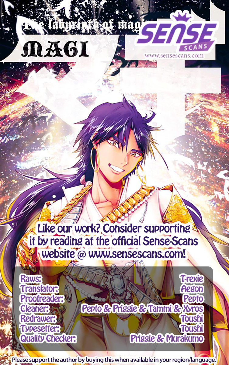 Magi - Labyrinth Of Magic Vol.20 Chapter 305 : Incompatible Intentions - Picture 1