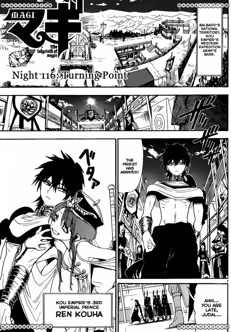 Magi - Labyrinth Of Magic Vol.12 Chapter 116 : Turning Point - Picture 2