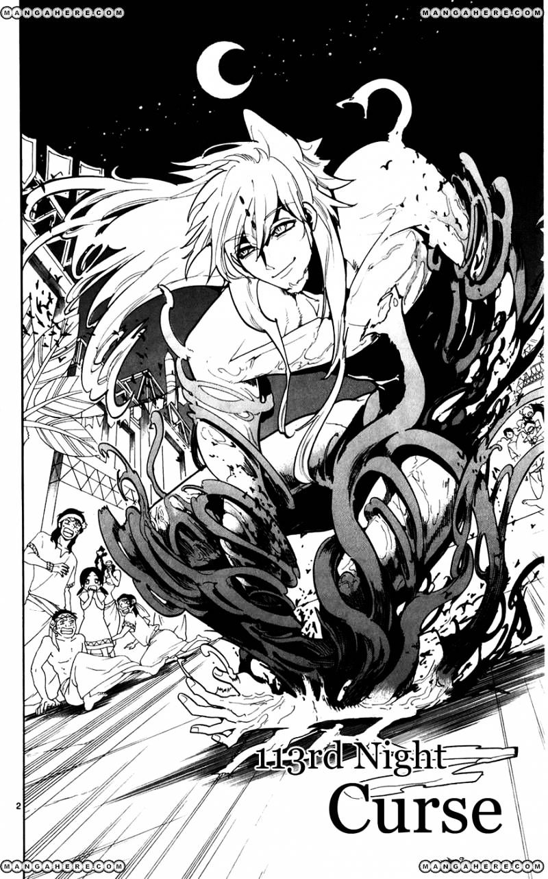 Magi - Labyrinth Of Magic Vol.12 Chapter 113 : Night Curse - Picture 1