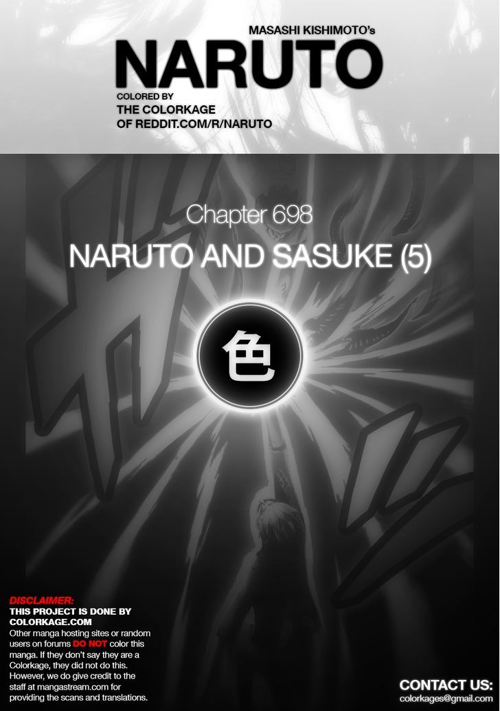 Naruto Vol.72 Chapter 698.1 : Naruto And Sasuke (5) - Picture 2