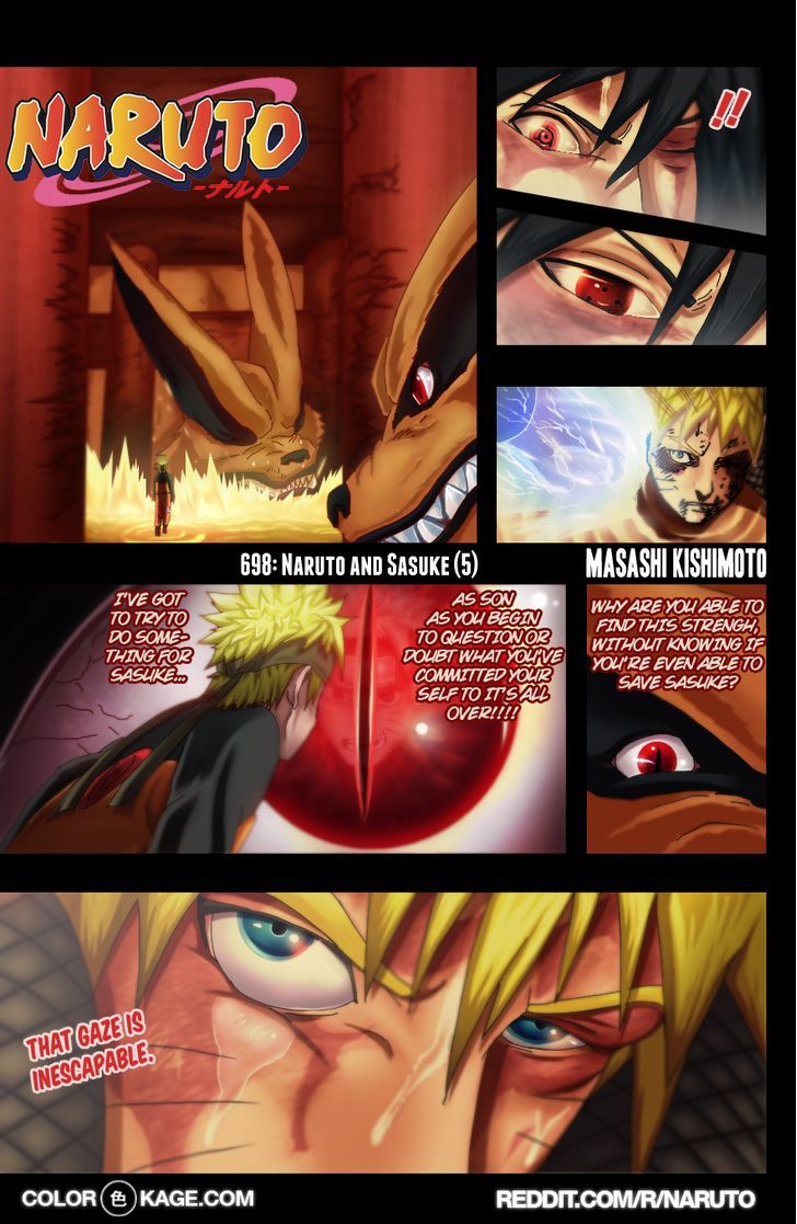 Naruto Vol.72 Chapter 698.1 : Naruto And Sasuke (5) - Picture 3