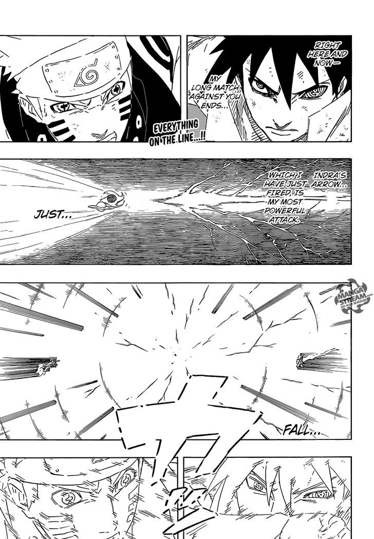 Naruto Vol.72 Chapter 697 : Naruto And Sasuke (4) - Picture 1