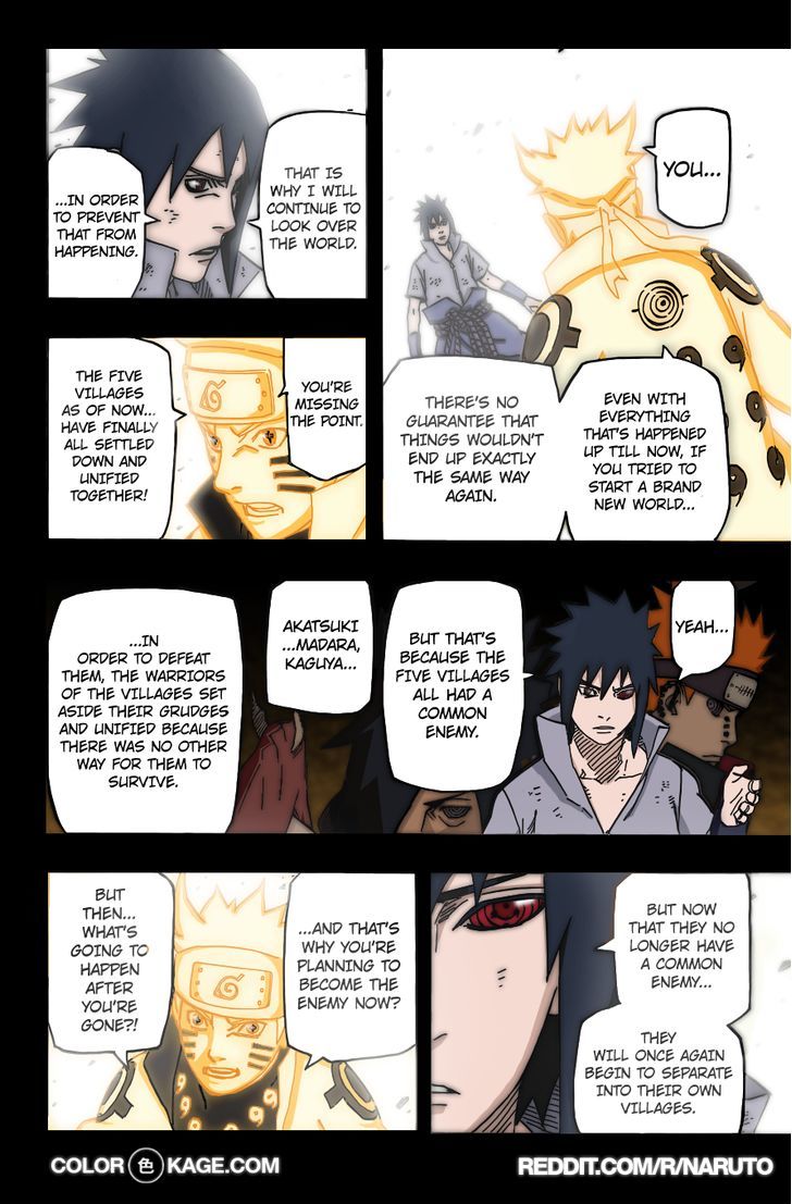 Naruto Vol.72 Chapter 696.1 : Naruto And Sasuke (3) - Picture 3