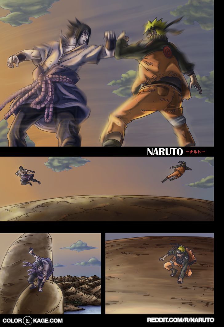 Naruto Vol.72 Chapter 695.1 : Naruto And Sasuke (2) - Picture 2