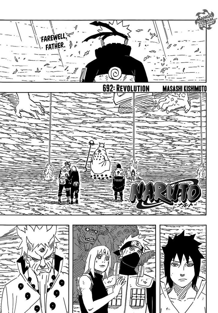 Naruto Vol.72 Chapter 692 : Revolutions - Picture 1