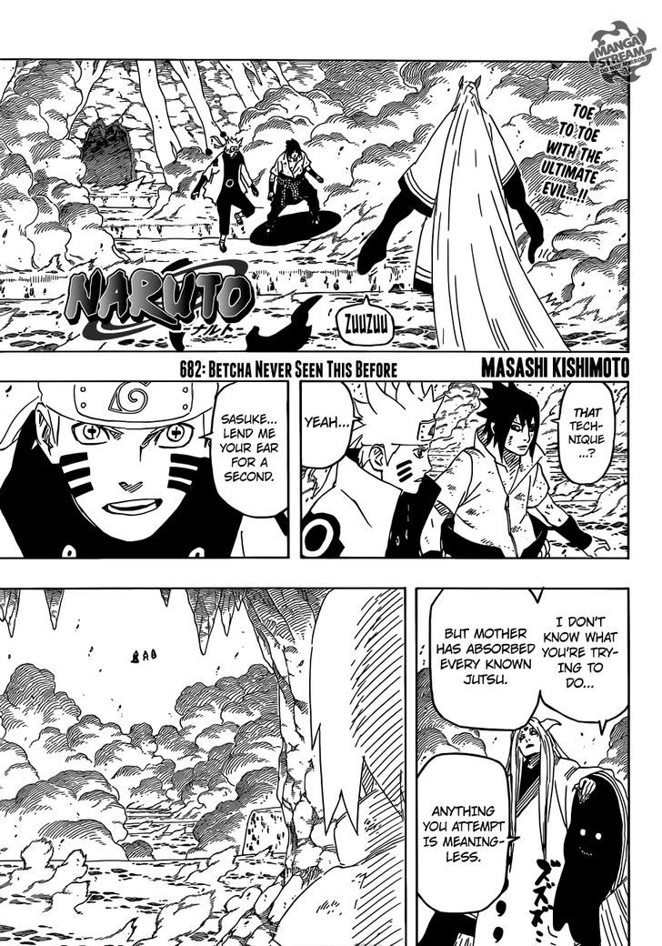 Naruto Vol.71 Chapter 682 : Betcha Never Seen This Before - Picture 1