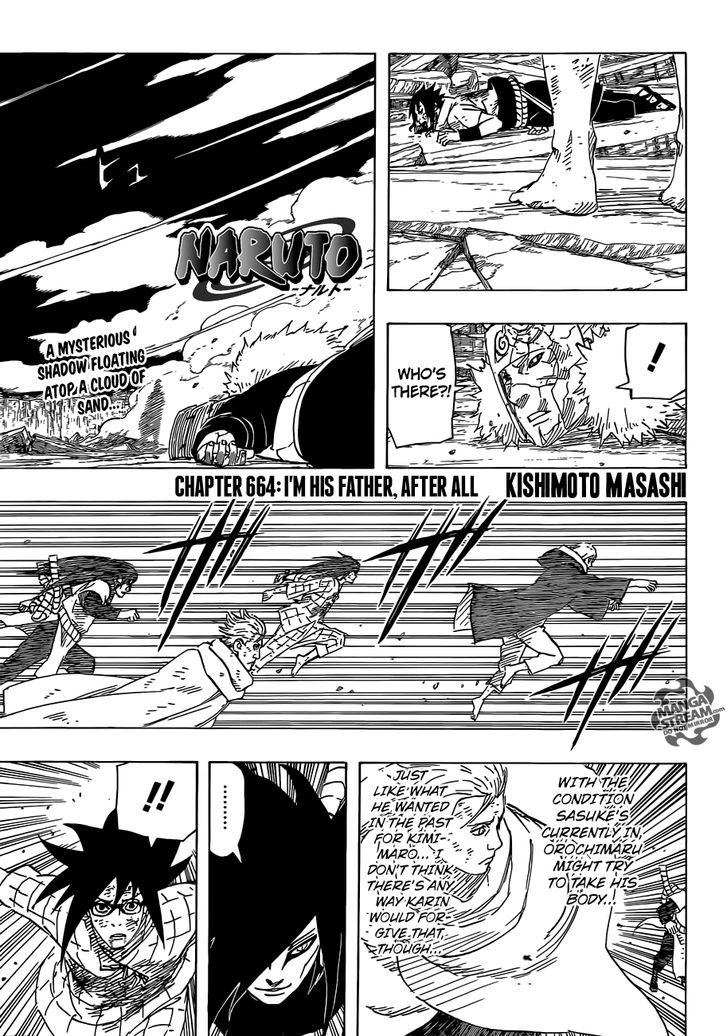 Naruto Vol.69 Chapter 664 : I'm His Father, After All - Picture 1