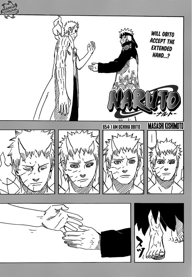 Naruto Vol.68 Chapter 654 : I Am Uchiha Obito - Picture 1