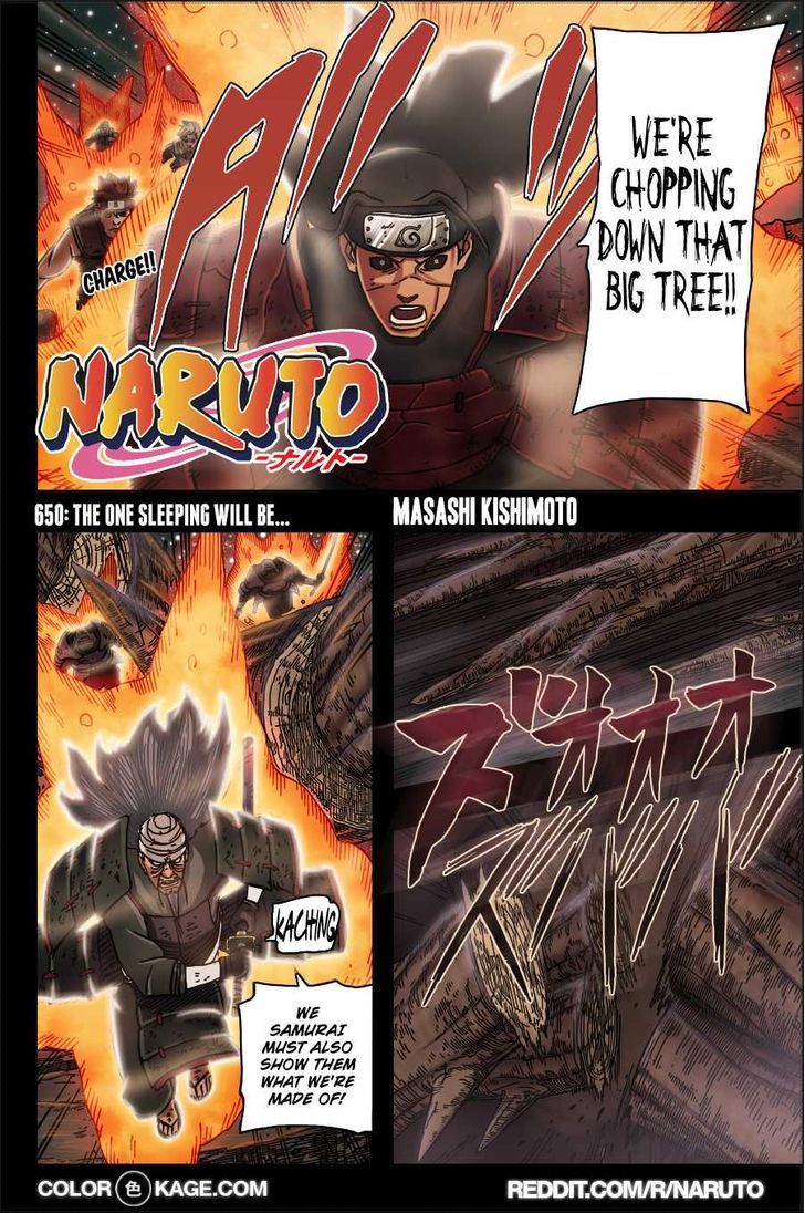 Naruto Vol.68 Chapter 650.1 : The One Sleeping Will Be... - Picture 3
