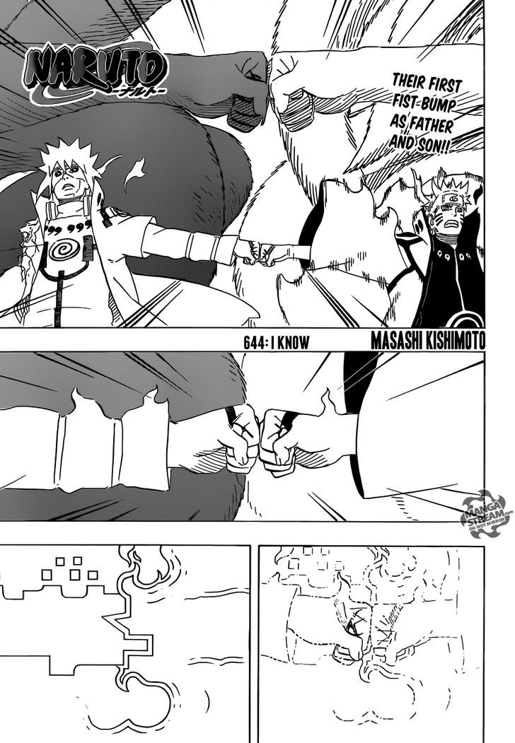 Naruto Vol.67 Chapter 644 : I Know - Picture 1