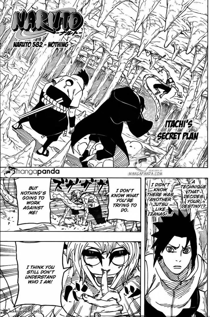 Naruto Vol.61 Chapter 582 : Nothing - Picture 1