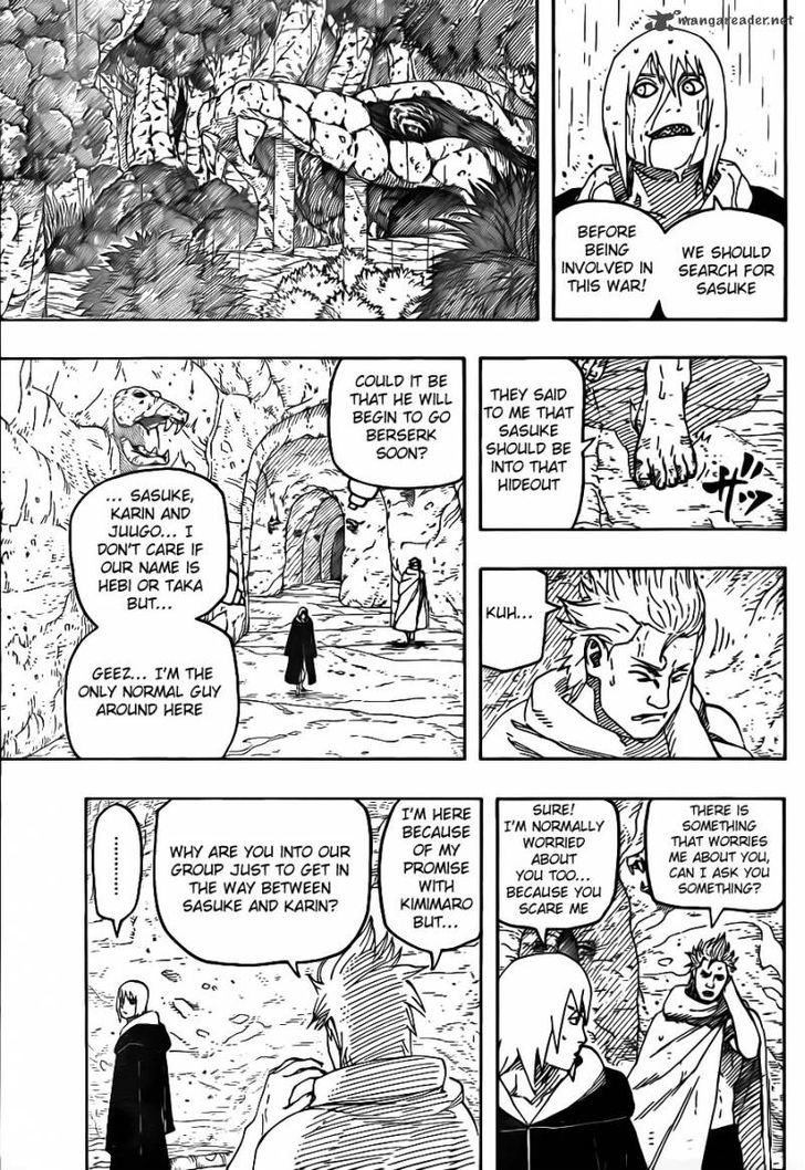 Naruto Vol.60 Chapter 574 : The Eyes That Look Into The Darkness - Picture 3