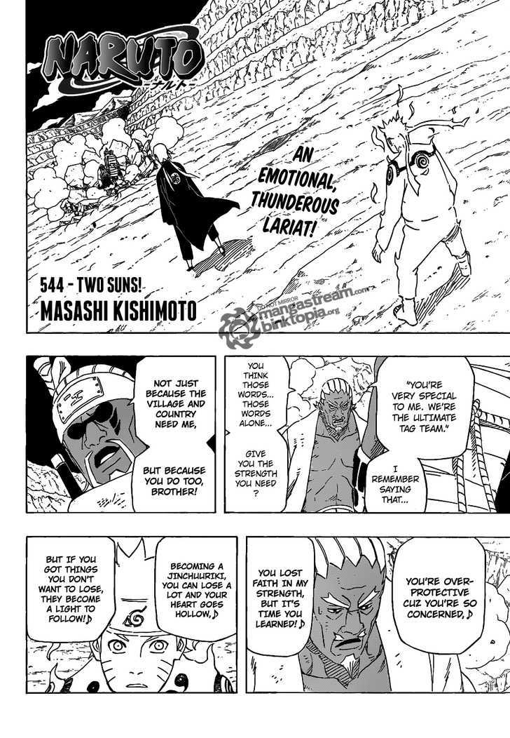 Naruto Vol.57 Chapter 544 : Two Suns! - Picture 3