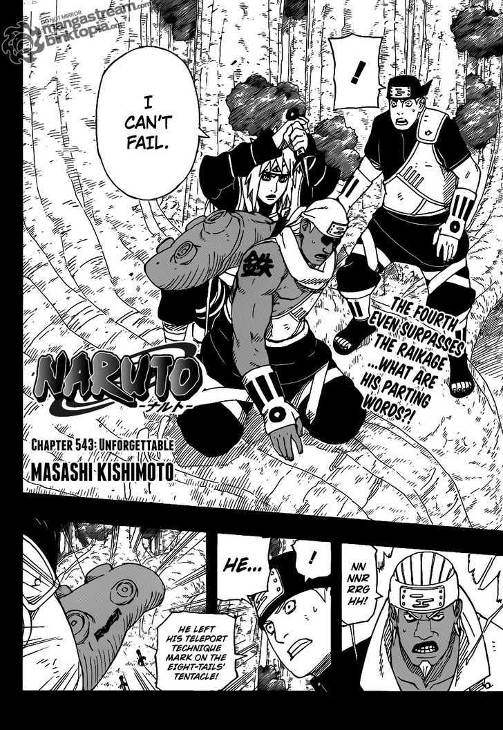 Naruto Vol.57 Chapter 543 : Unforgettable - Picture 3