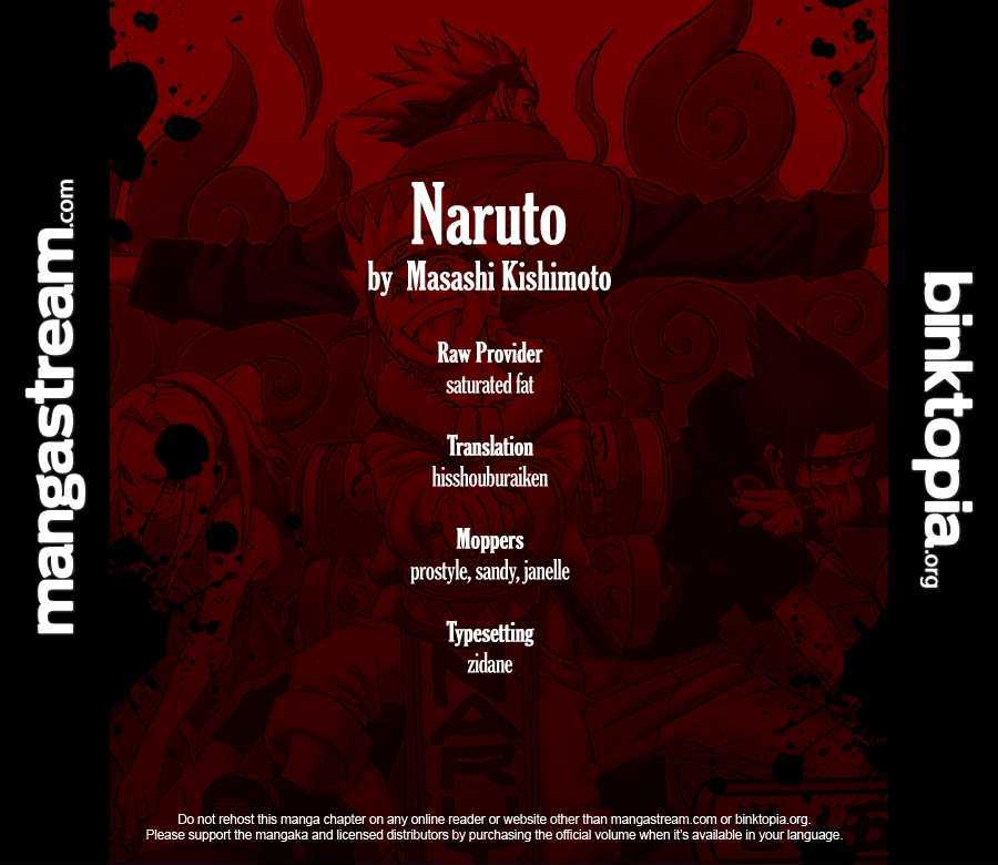 Naruto Vol.56 Chapter 532 : Mifune Vs. Hanzou, The Conclusion! - Picture 2