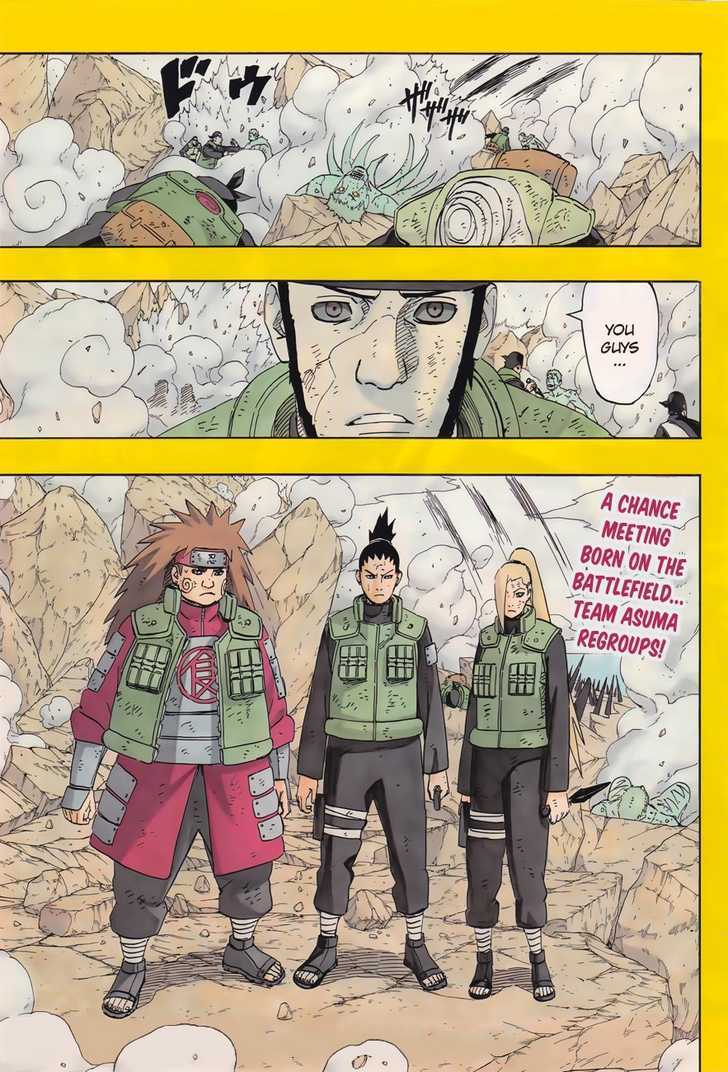 Naruto Vol.56 Chapter 531 : Team Asuma, Together Again! - Picture 2