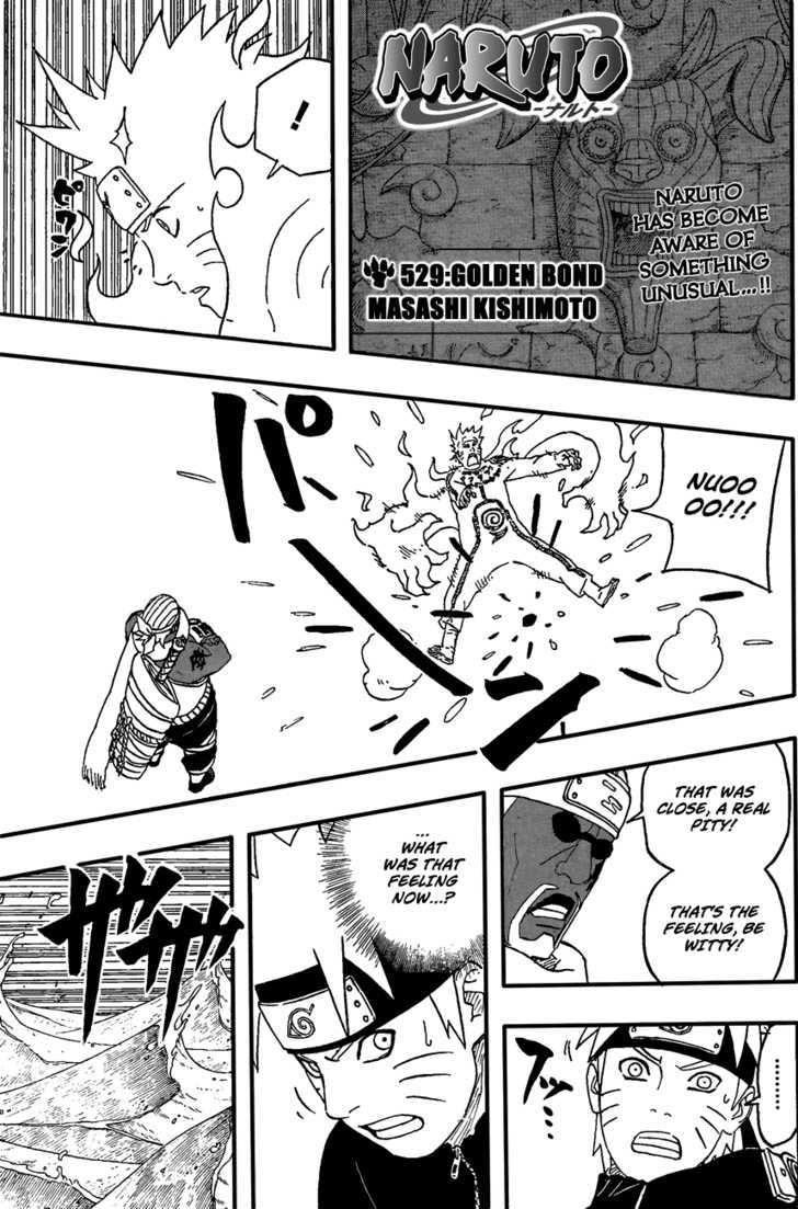 Naruto Vol.56 Chapter 529 : Golden Bonds - Picture 2