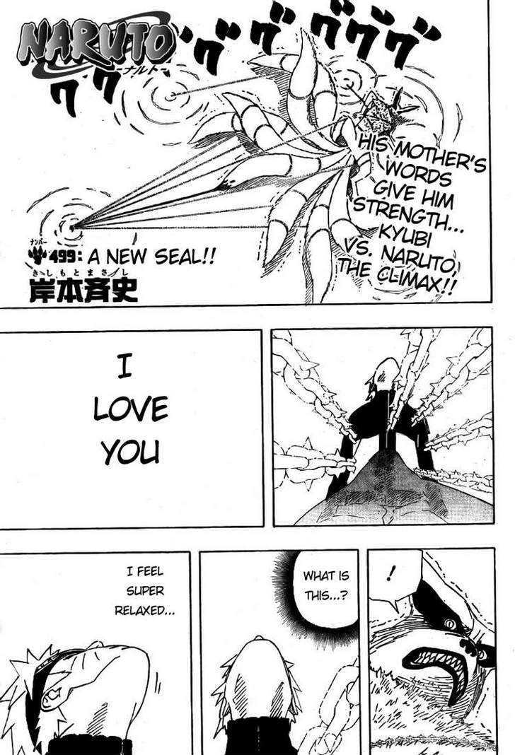 Naruto Vol.53 Chapter 499 : A New Seal - Picture 1