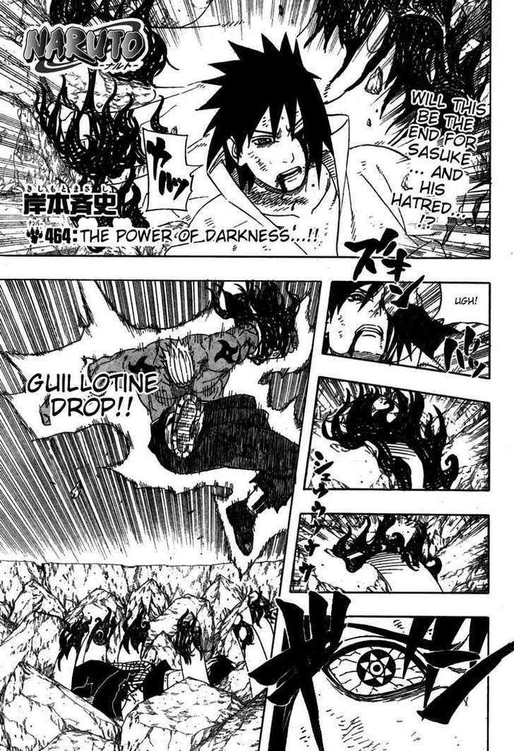 Naruto Vol.50 Chapter 464 : The Power Of Darkness - Picture 1