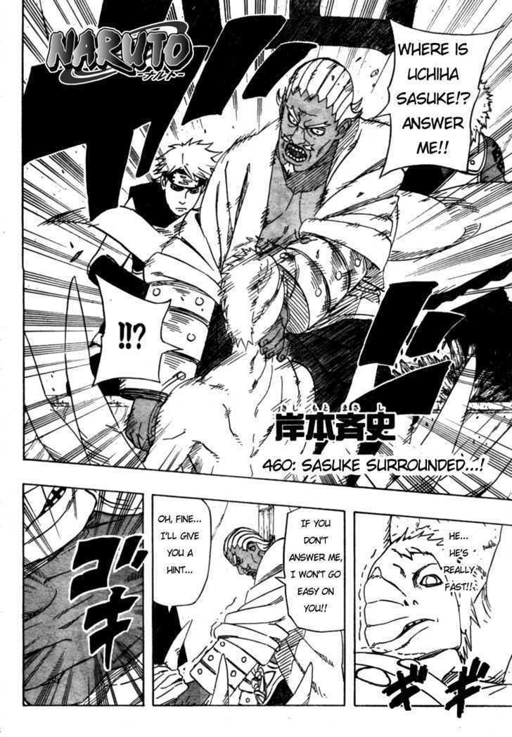 Naruto Vol.49 Chapter 460 : Sasuke Surrounded!! - Picture 3