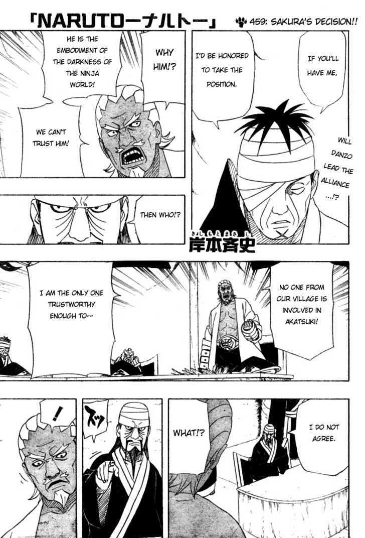 Naruto Vol.49 Chapter 459 : Sakura's Decision!! - Picture 1