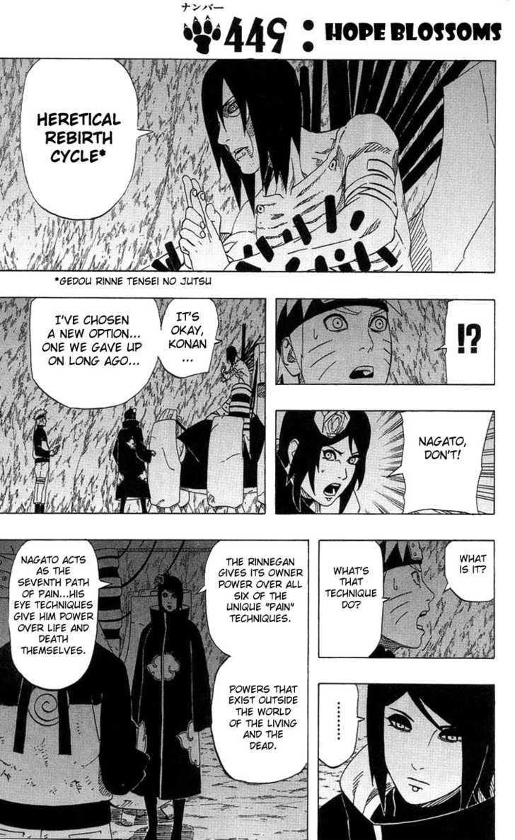 Naruto Vol.48 Chapter 449 : Hope Blossoms! - Picture 2