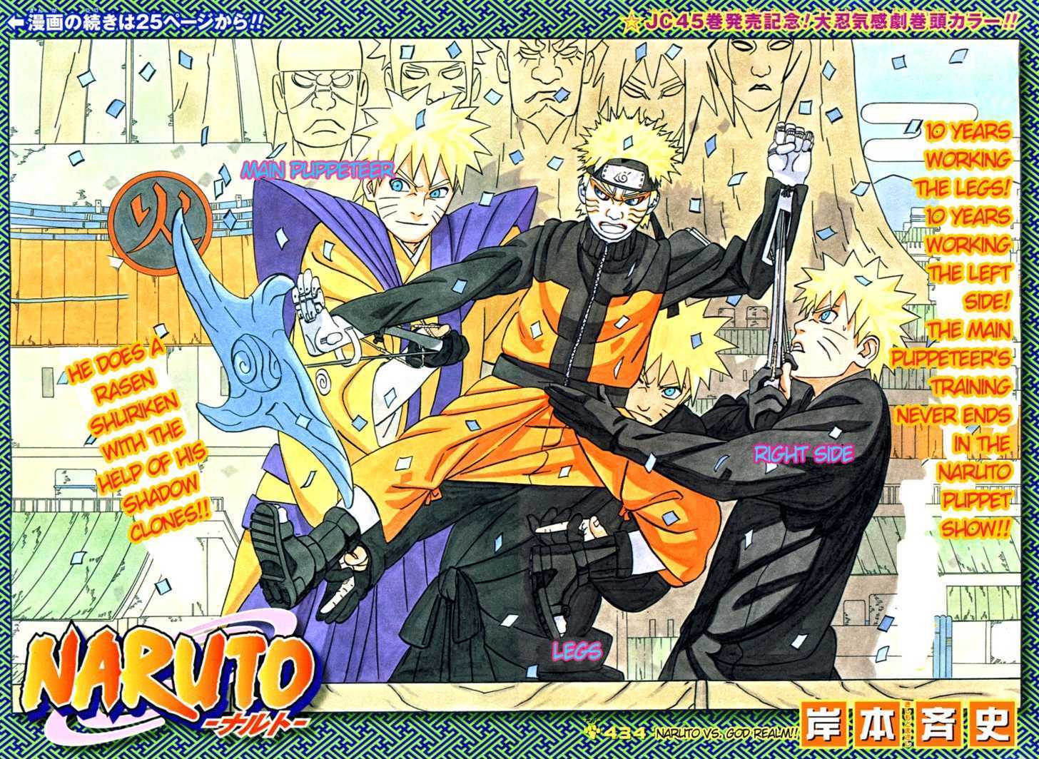 Naruto Vol.47 Chapter 434 : Naruto Vs. God Realm!! - Picture 1