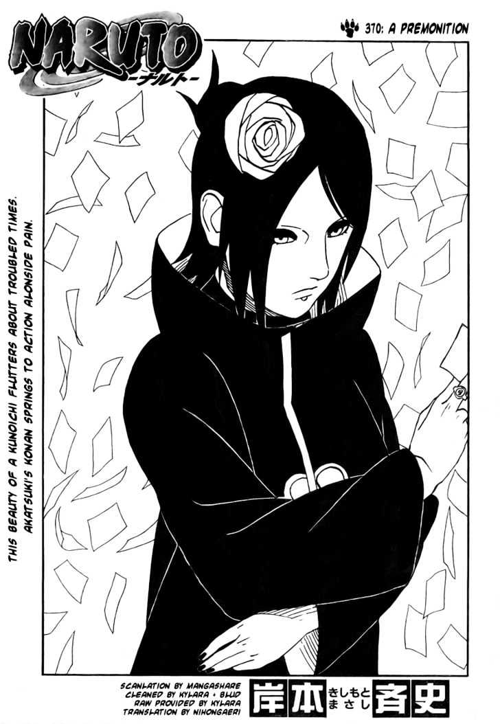 Naruto Vol.41 Chapter 370 : A Premonition - Picture 1
