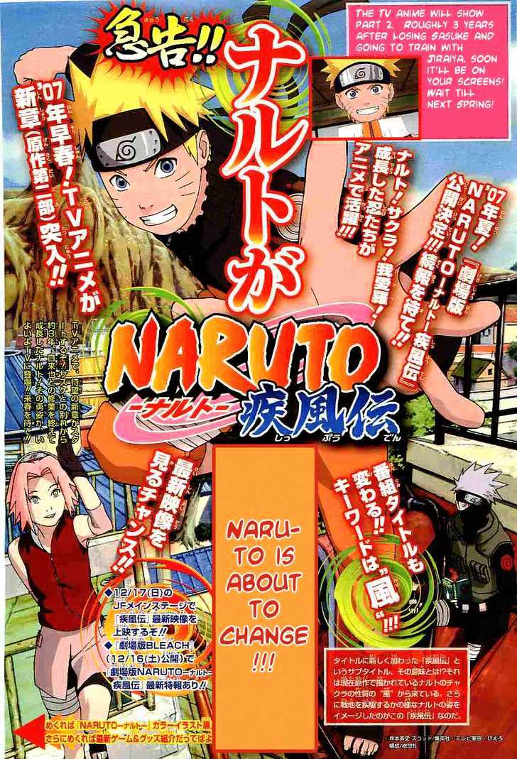 Naruto Vol.37 Chapter 338 : Payback.... - Picture 1