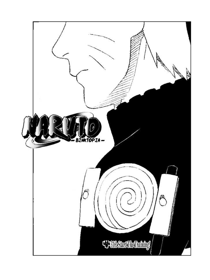 Naruto Vol.35 Chapter 316 : Start The Training! - Picture 2